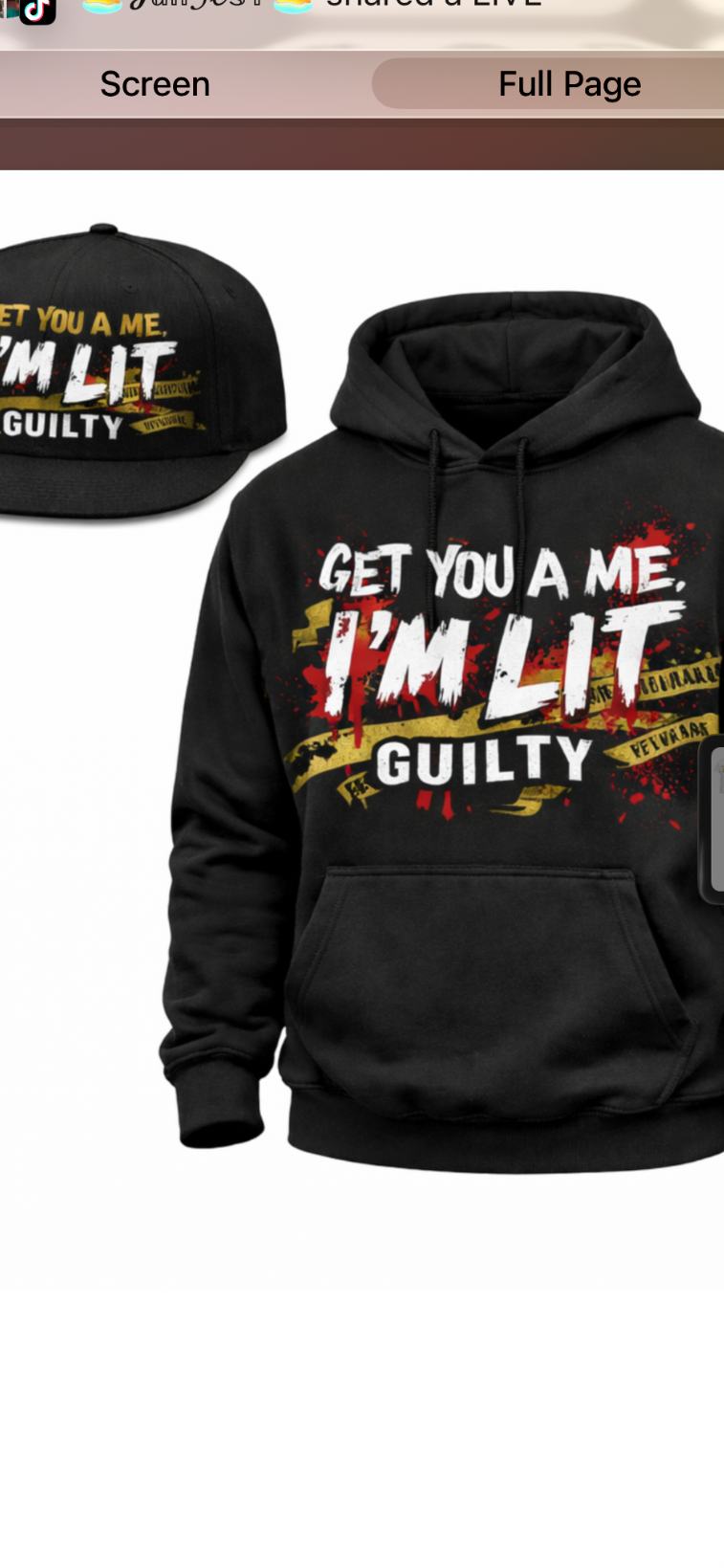 Get you A Me I’m Lit Guilty